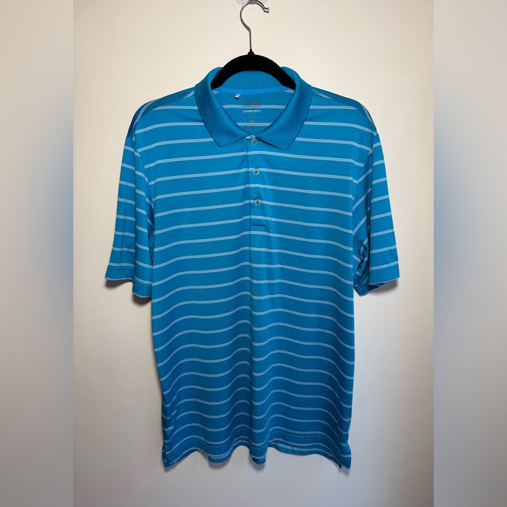 Adidas Golf Pure Motion Polo Shirt Men’s L
